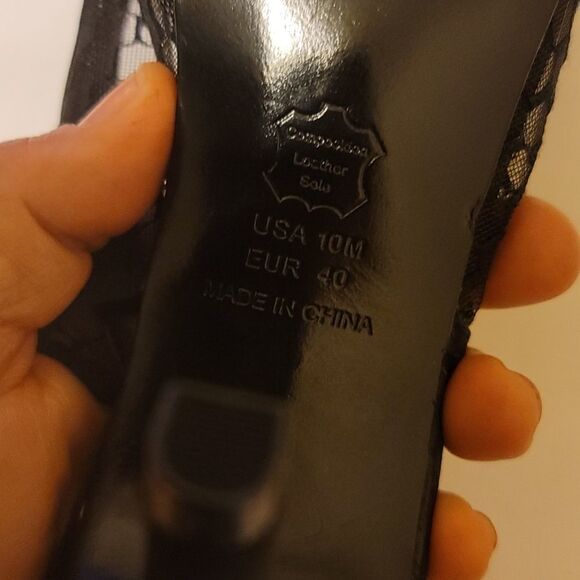 CP honeycomb lace heels size 10 - Picture 7 of 9